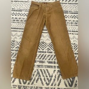Brooks Brothers Mens Size 32x 30 Corduroy Pants Brown Cotton